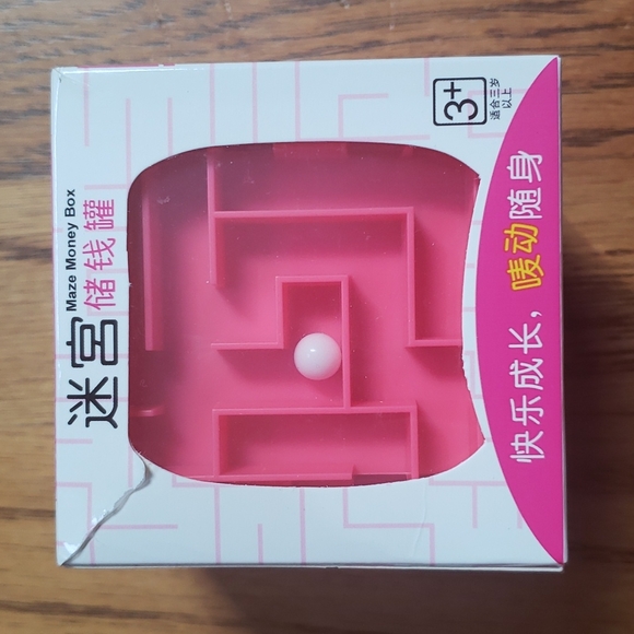 Other - Puzzle Maze Money Box Piggy Bank Fidget Cube